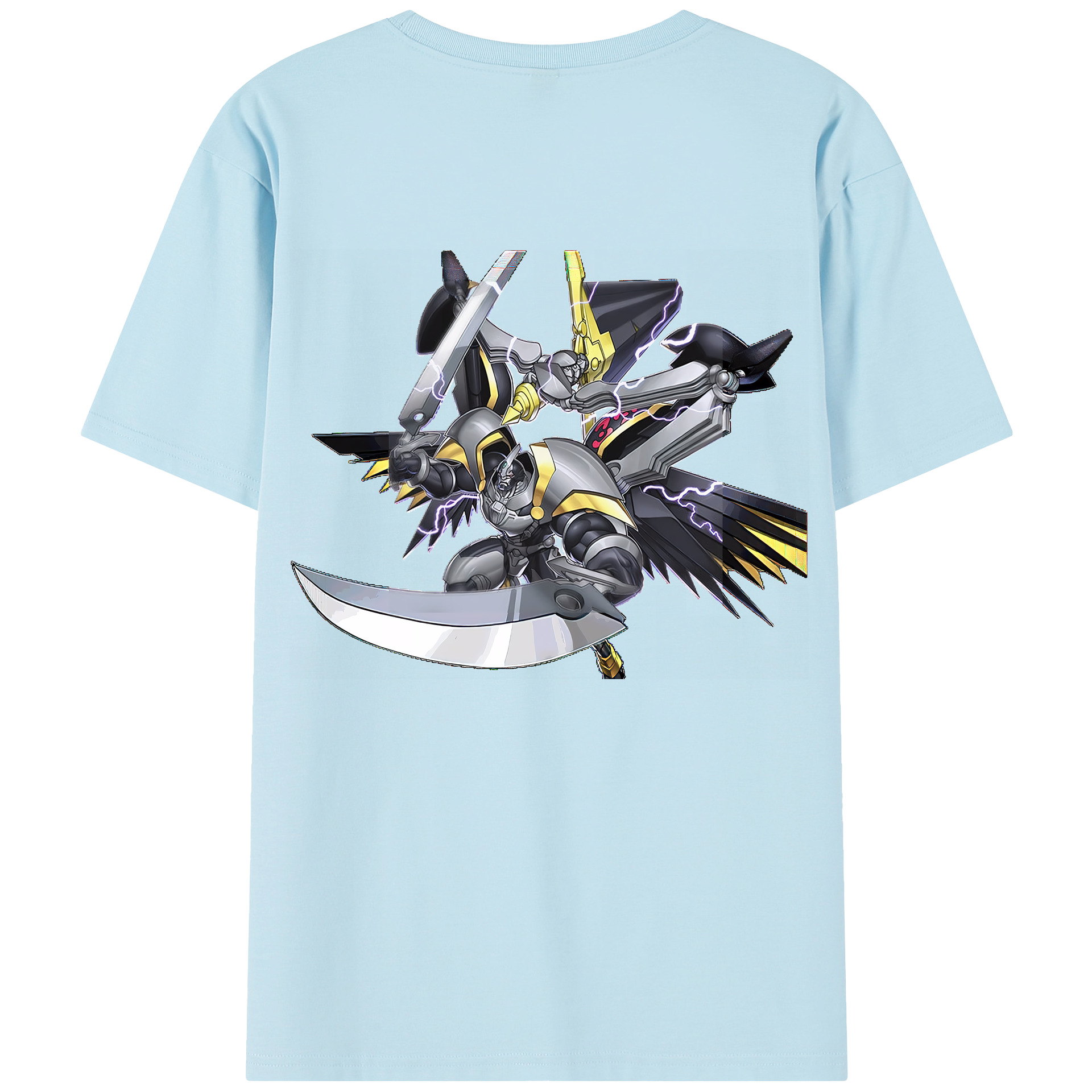 （画像用） 遊☆戯☆王 Yu-Gi-Oh! 綿100％半袖Tシャツ（背面プリント）
